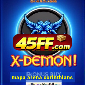 mapa arena corinthians